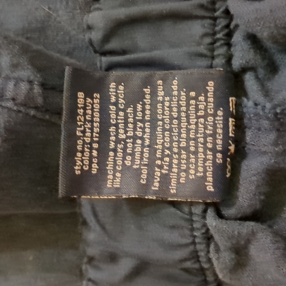 Faded Glory navy blue women's shorts - Picture 7 of 13